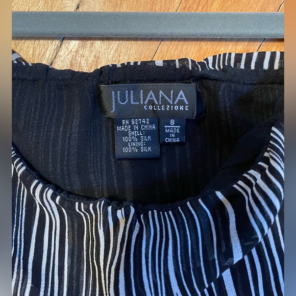 Silk Sleeveless Top w Ruffle Detail - Picture 8 of 8